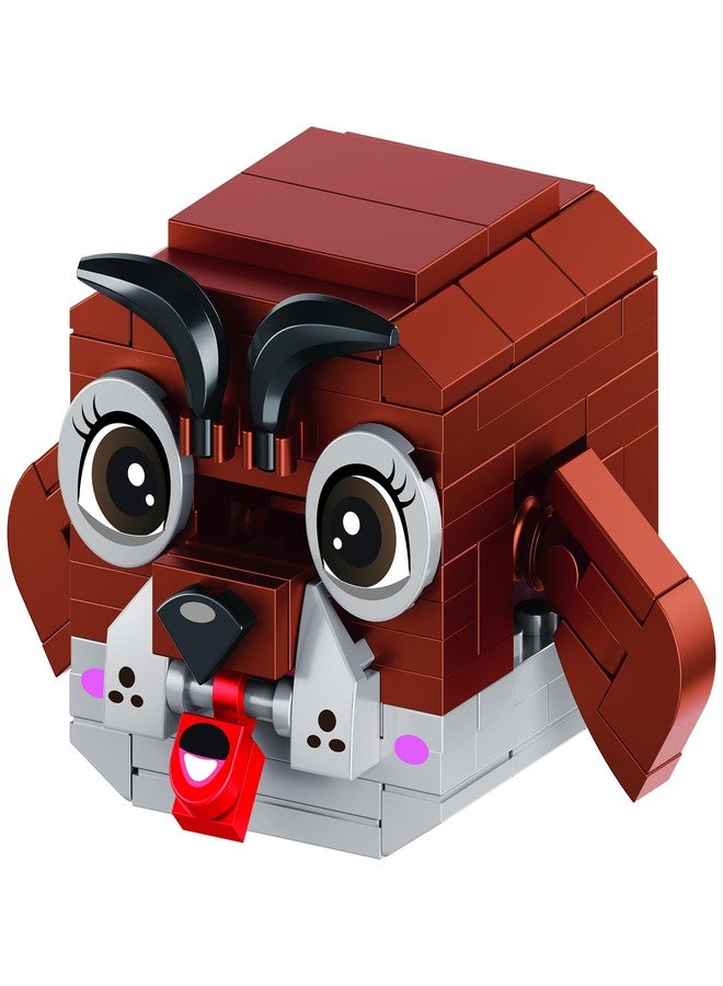 ThinkerPlace مجموعة ThinkerPlace 9 في 1 عالم الحيوانات - كلب (129 قطعة) | تعرّف على عالم الحيوان | مجموعة مكعبات بناء للأطفال من عمر 6 سنوات فما فوق | لعبة تعليمية STEM | ابنِ، اجمع، وابتكر روبوتًا ضخمًا قابلًا للتكديس - Image 3